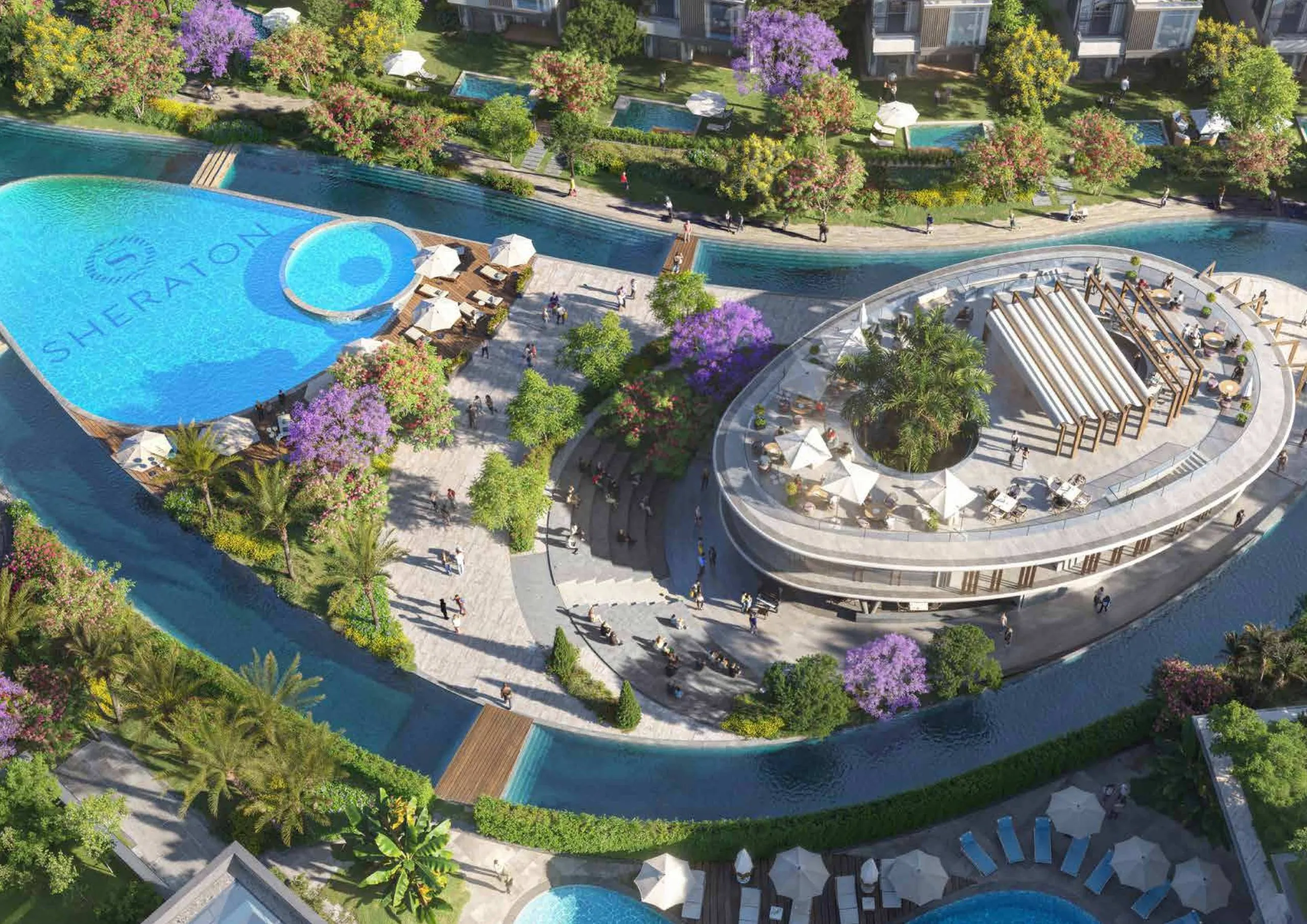 Sheraton The Residences At Mostakbal City, New Cairo A world renowned icon in hospitality, Margins Developments in cooperations with El Rabwa Group bring The Residences at Sheraton Mostakbal City, New Cairo to Egypt