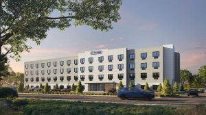 a rendering of a studiores by marriott