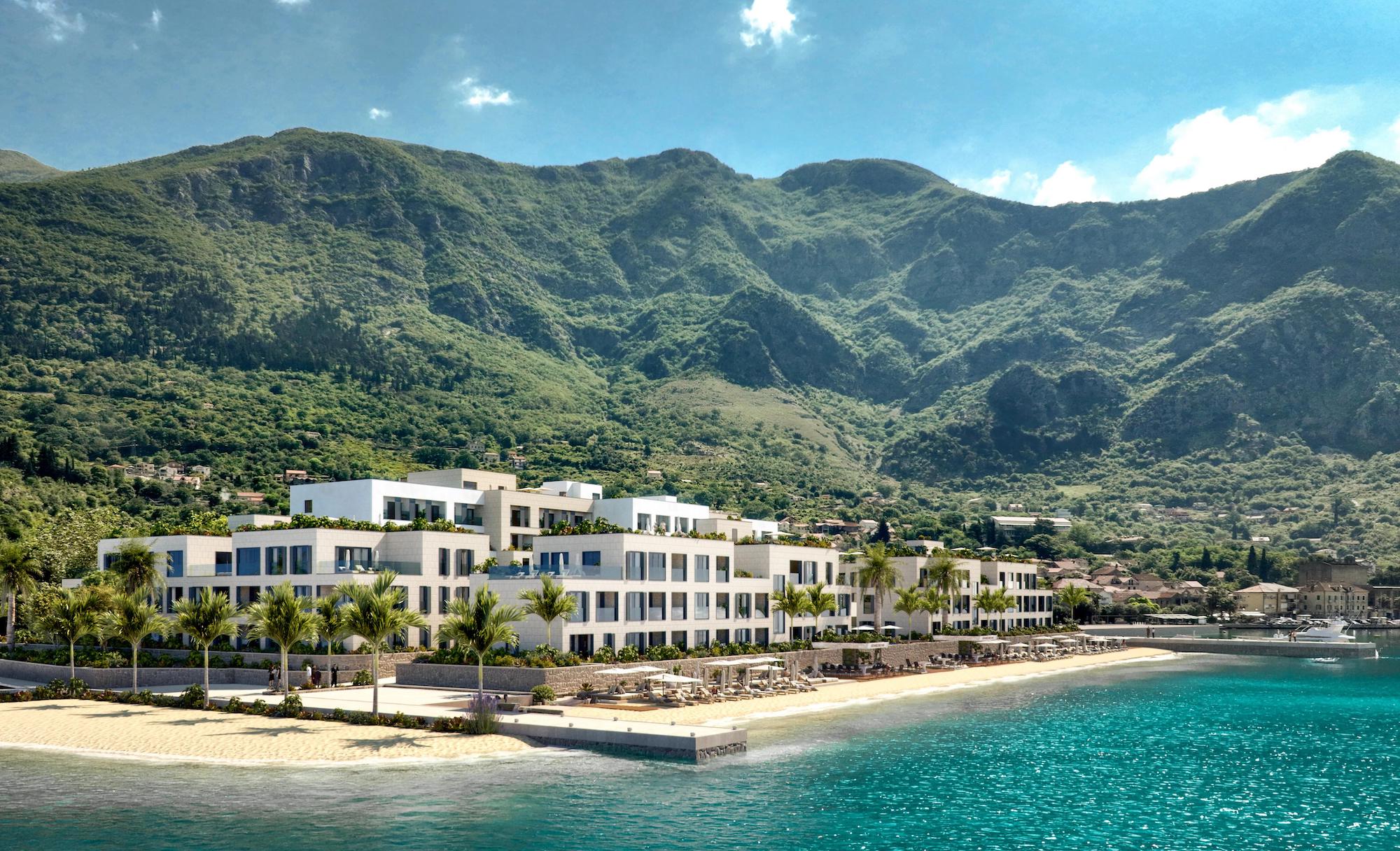 A collection of sixty-six spacious 1, 2 and 3 bedroom freehold beachfront residences, idyllically positioned on the sandy shores of the world-renowned, UNESCO-protected Kotor Bay.