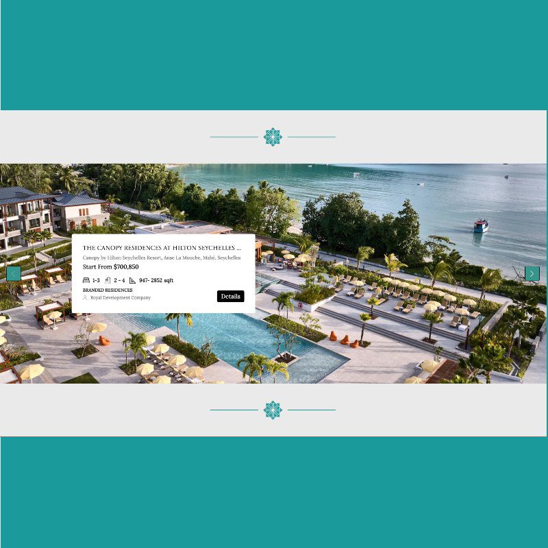 branded residences marketing HERO Listing