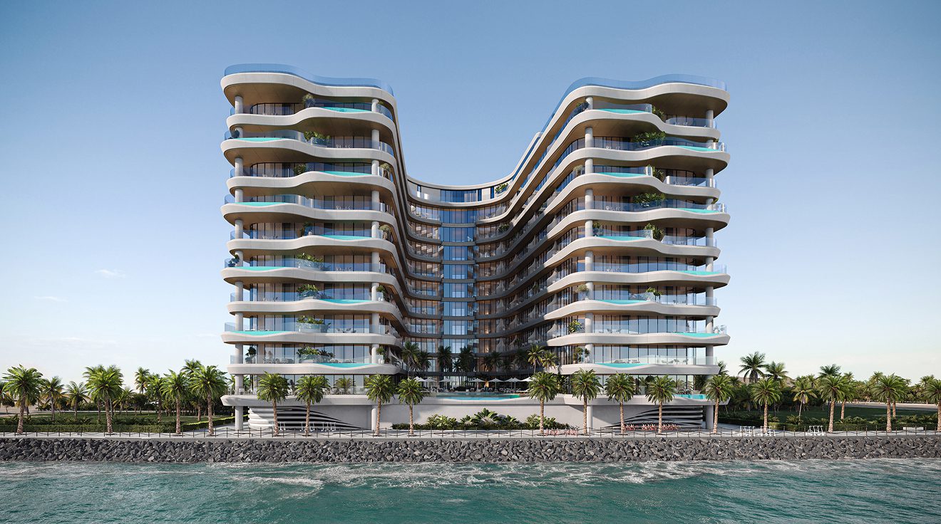 Gianfranco Ferré Residences sits at the very tip of Al Marjan Island, only minutes away from Ras Al Khaimah’s main entertainment hub.