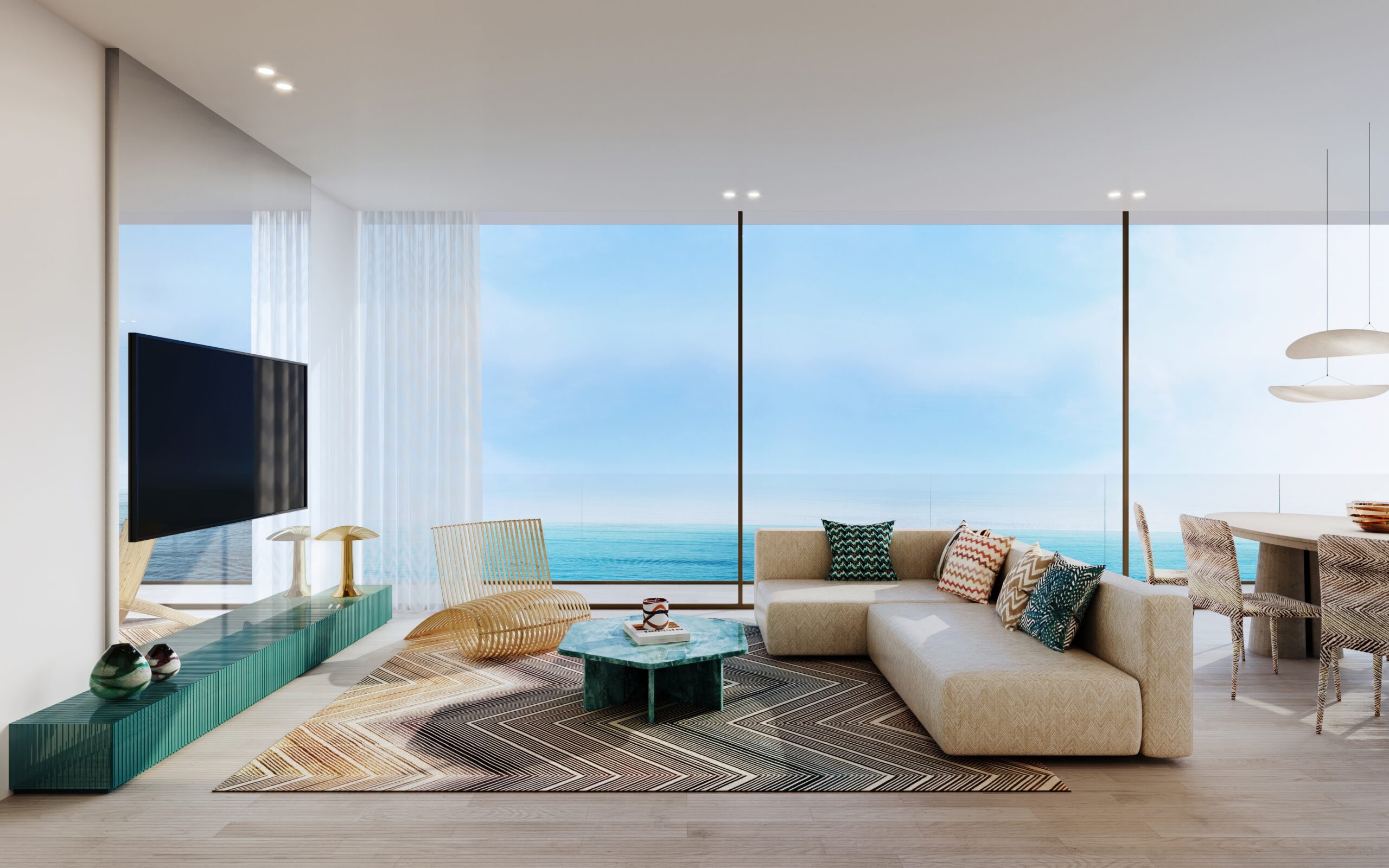 Trio Isle Interiors By Missoni. Luxury branded residences with world class interiors by Missoni