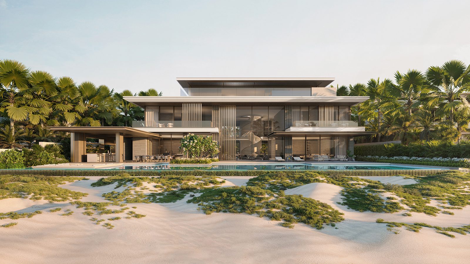 Beach Mansions at Four Seasons Private Residences Abu Dhabi at Saadiyat Beach