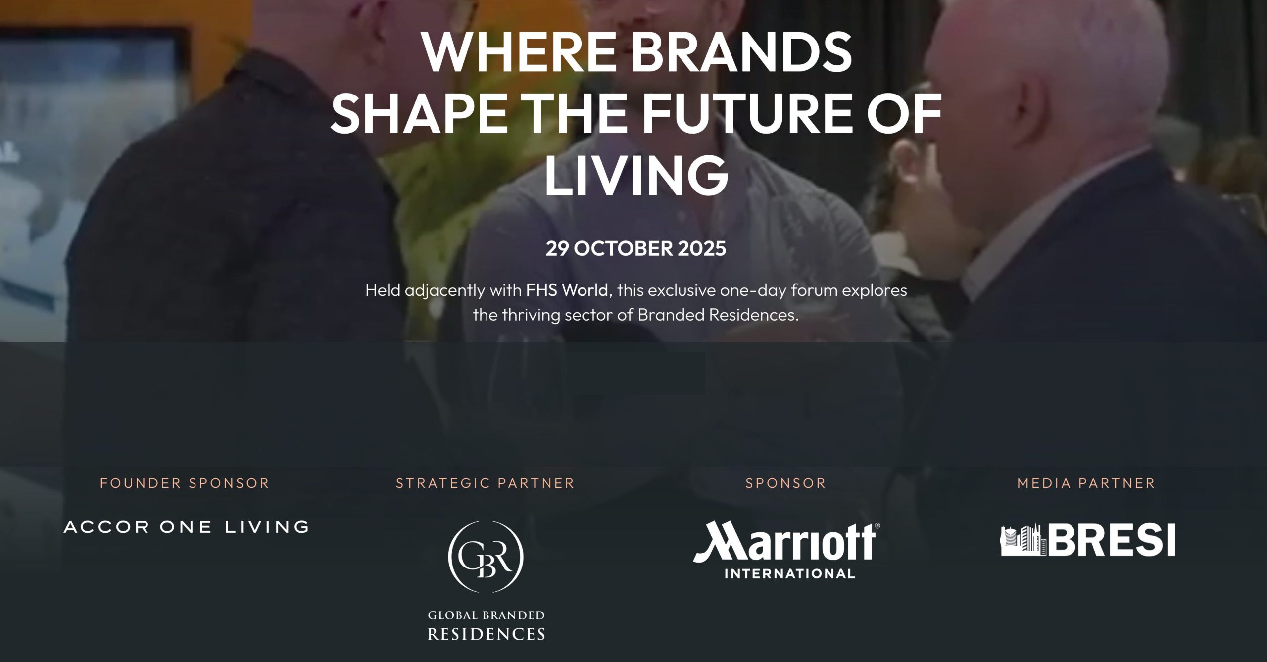 Branded Residences Forum at FHS World 2025