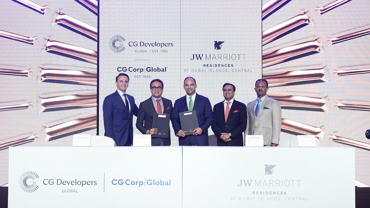 JW Marriott Residences Coming To Dubai Developed by CG Developers