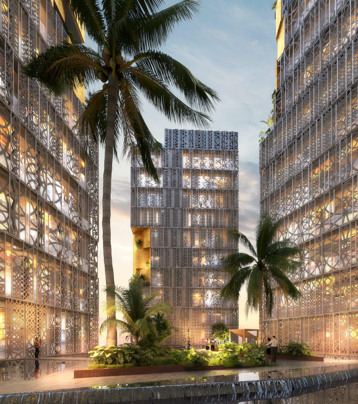 Richmond Towers is conceived as a cultural statement in architecture, where fashion transcends the runway to become lifestyle and space.