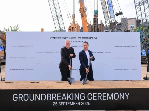 Porsche Design Tower Bangkok commenced construction today, marking a significant milestone in Asia's ultra-luxury real estate sector