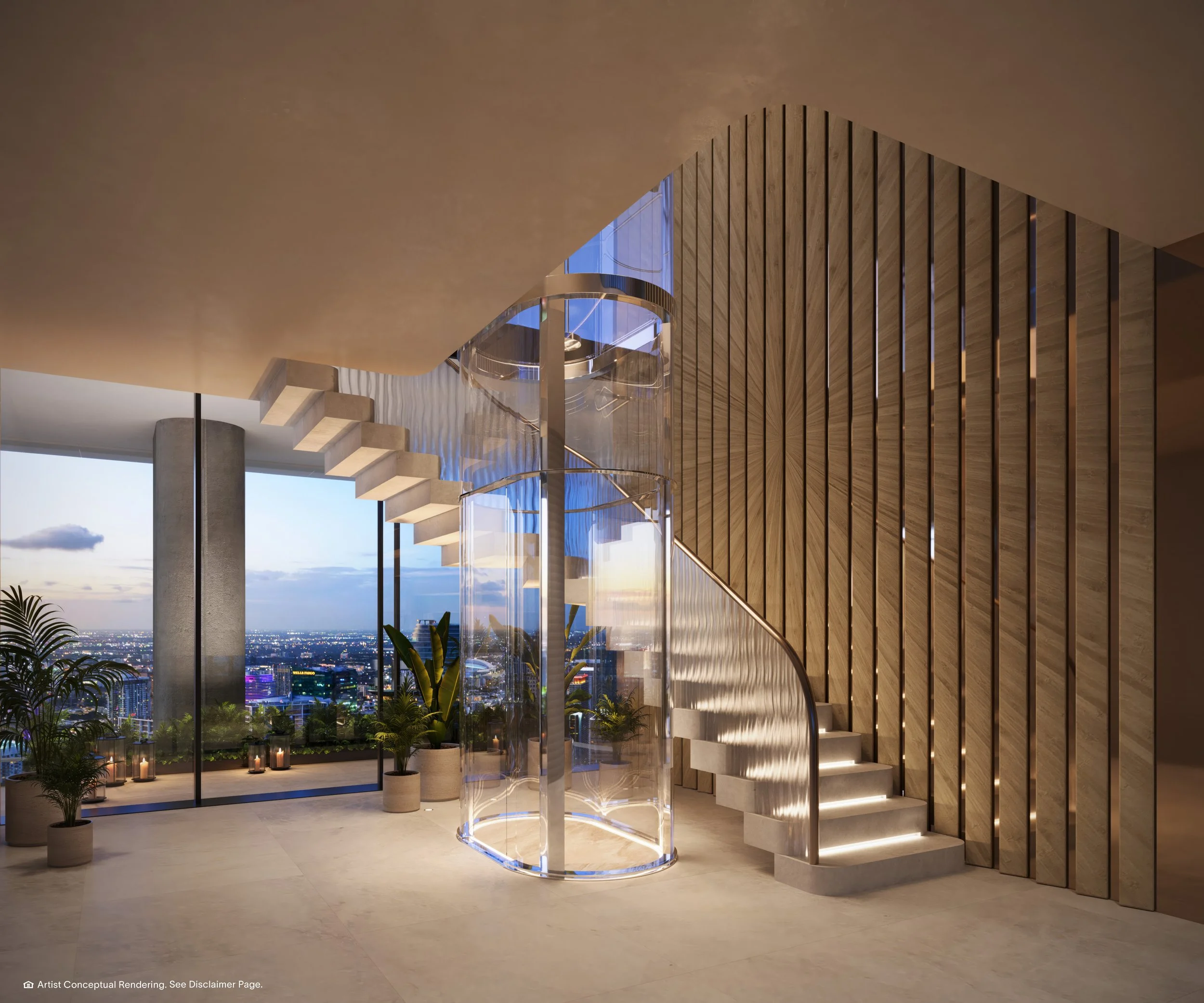 The Knightsbridge Penthouse represents the most exclusive offering within the partnership between Harrods Interior Design and The Residences at Mandarin Oriental, Miami.