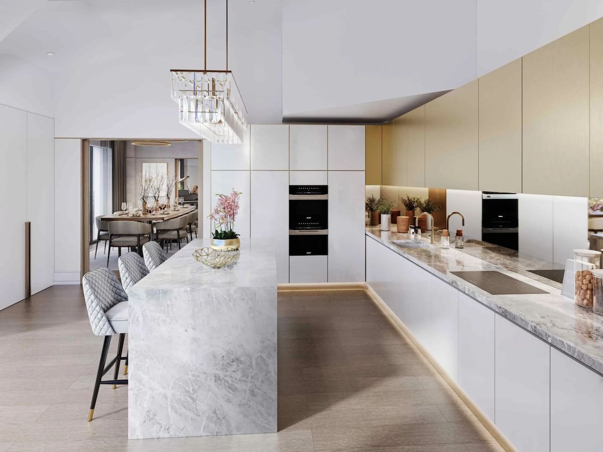 Located at 2 Lucan Place in the Royal Borough of Kensington and Chelsea, this boutique development transforms a former police station dating back to the mid-twentieth century into 31 bespoke luxury hotel branded residences.