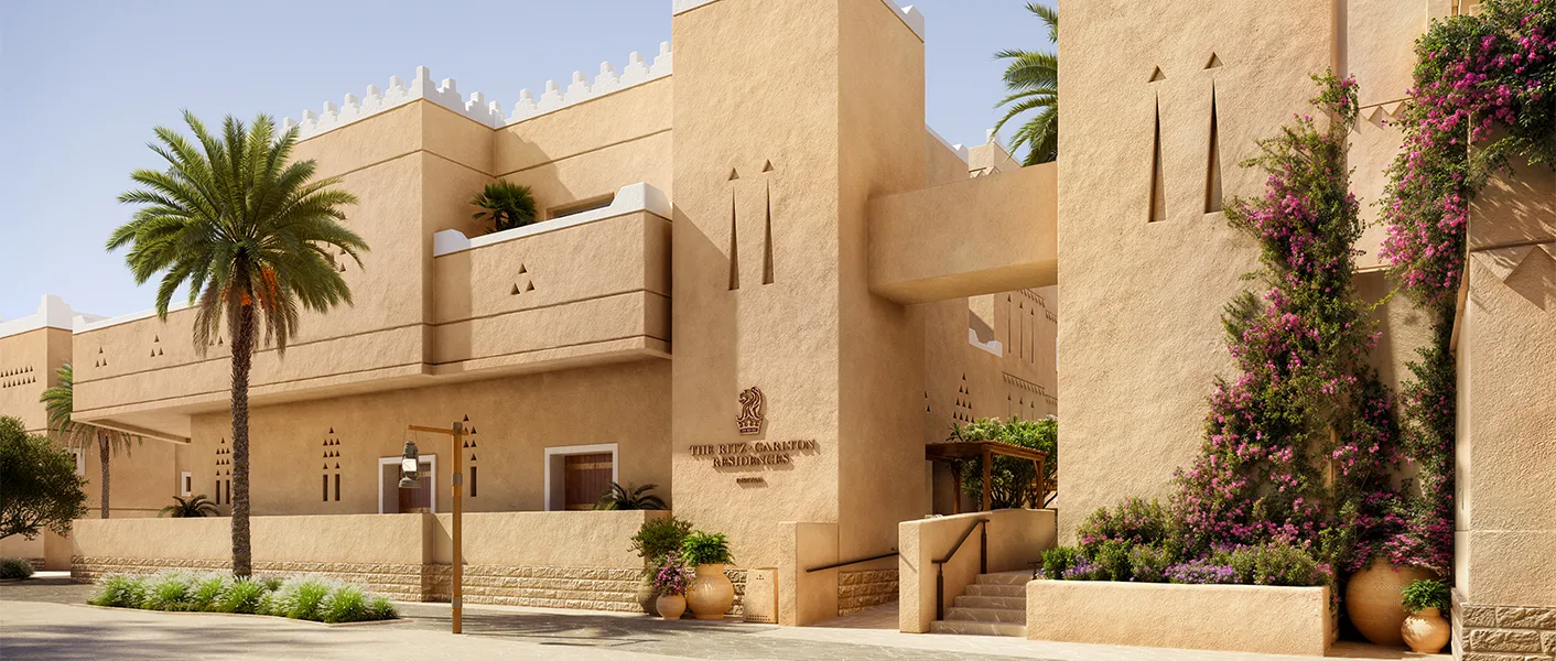 The Ritz-Carlton Residences, Diriyah Located within Diriyah City, the residences are close to the Art District and the renowned Ritz-Carlton Hotel, placing you at the center of Diriyah’s cultural vibrancy.