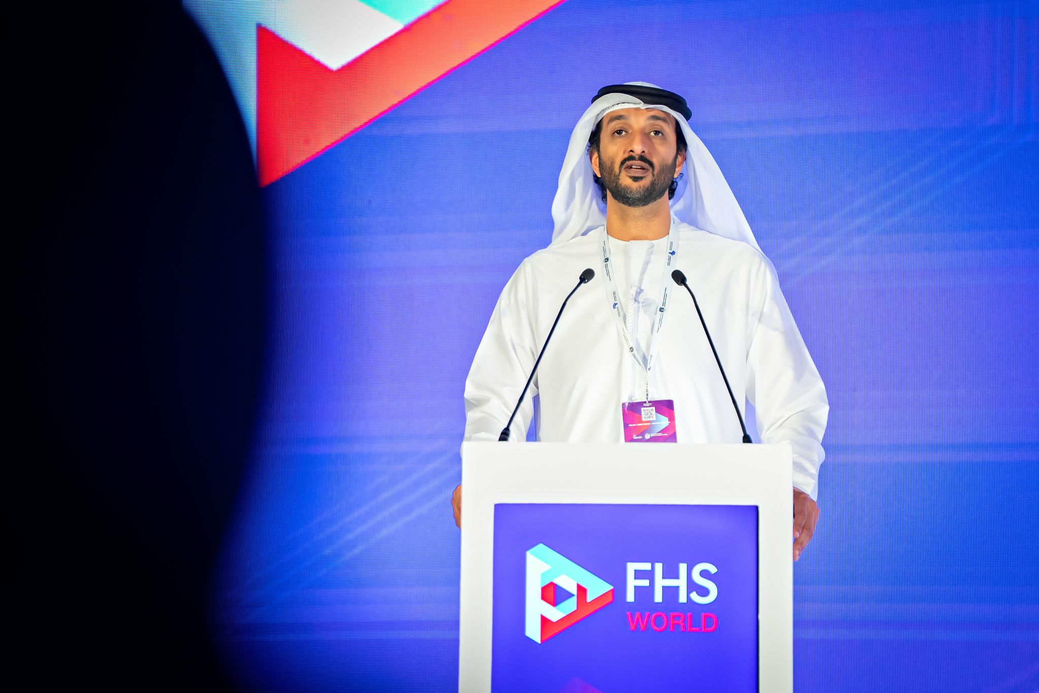 On the Summit Stage at FHS World 2025: HE Abdulla Bin Touq Al Marri, UAE Minister of Economy and Tourism, shares the nation’s blueprint for tourism, innovation, and economic resilience.