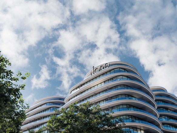 HENGE is an iconic Italian furniture designer known for expressive craftsmanship. Nord Lifestyle Development is a boutique real estate developer redefining urban living in Abu Dhabi.