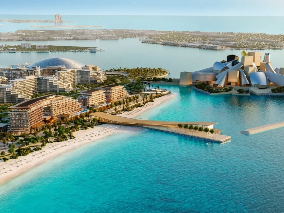 Nobu Residences Abu Dhabi 88 elegant homes in a beautiful beachside location overlooking Guggenheim Abu Dhabi and the azure sea.