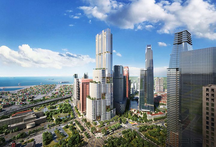 Aman Singapore will comprise a hotel, branded residences and a private members club. It will be situated within The Skywaters, an upcoming mixed-use development that is set to be Singapore’s tallest new skyscraper.