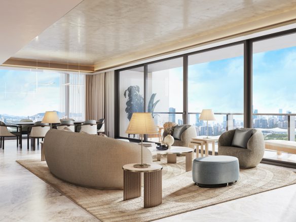 The One Atelier, has today launched Casa Milano, Shenzhen, a landmark collection of Italian-inspired luxury residences with Armani/Casa furnishing