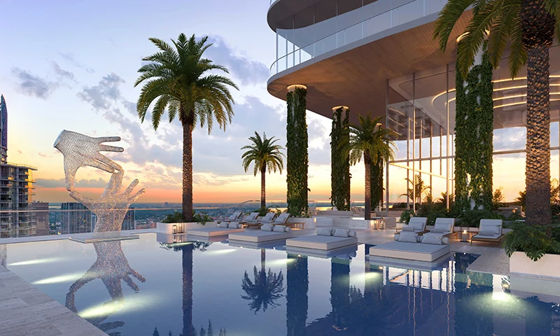 Naftali Group has closed a combined $465 million in construction loan financing for JEM Private Residences, a 67-story luxury tower in the heart of Downtown Miami's Miami Worldcenter