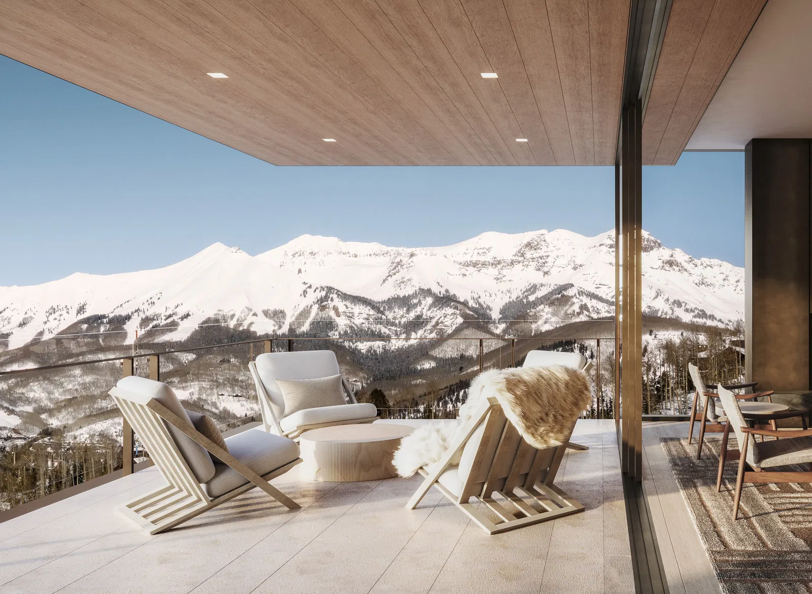 Four Seasons Telluride offers Private Residences and Hotel Residences for ownership. The Private Residences provide standalone luxury with personalized services and customization, allowing owners to create interiors tailored to their unique vision. 