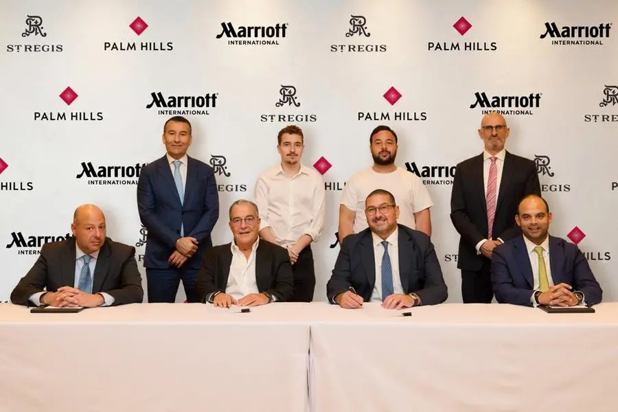 Palm Hills Developments signs agreement with Marriott International to develop The St. Regis Palm Hills, Cairo