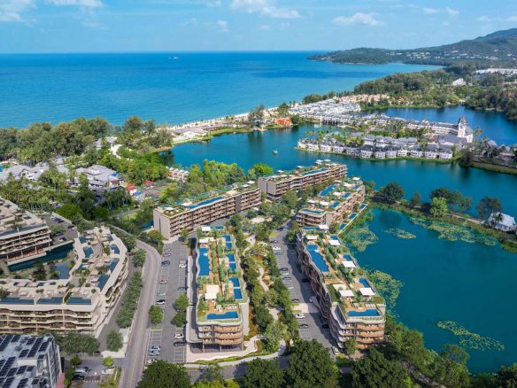 Bellaguna Lake Residences – Lotus, a chic contemporary project set beside a shimmering lake within Laguna Phuket