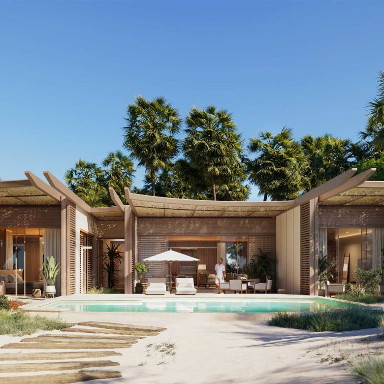 Jumeirah Residences The Red Sea is a selection of just 32 ultra-luxury branded properties perched on Shura Island