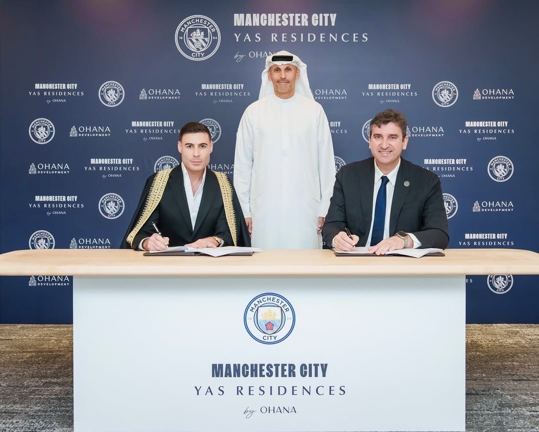 Manchester City Yas Residences by Ohana’, a first-of-its-kind Manchester City club-branded residential destination.