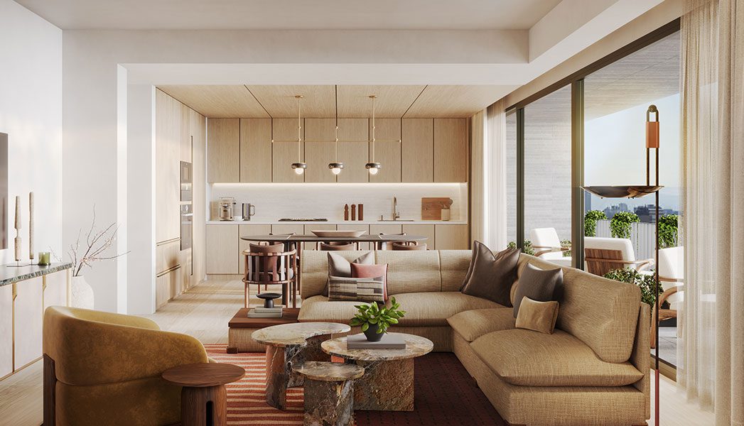 Pendry Residences Mexico City.Inside, every residence reflects Pendry’s devotion to artful living and ease. A private elevator offers Owners exclusive access to residential floors with one- to three-bedroom layouts 