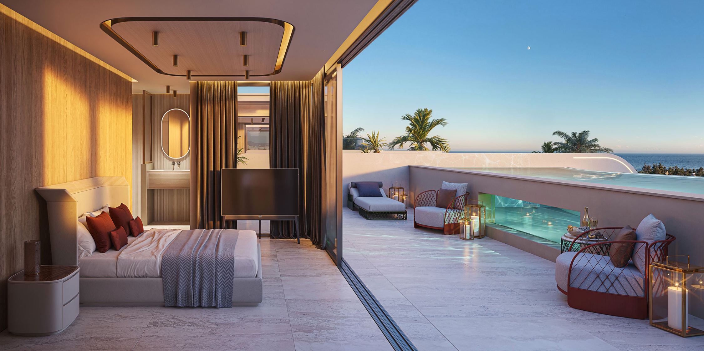 AÍDA Furnished by Bentley Home is an exclusive collection of only eight limited-edition residences,