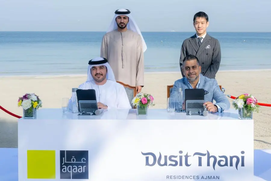 Dusit Thani Residences Ajman agreement signing