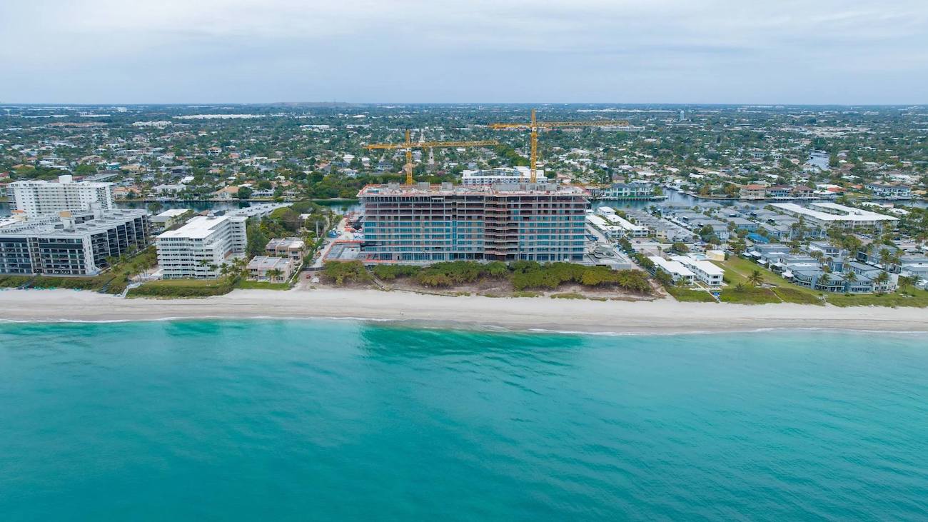 Rosewood Residences Hillsboro Beach Construction