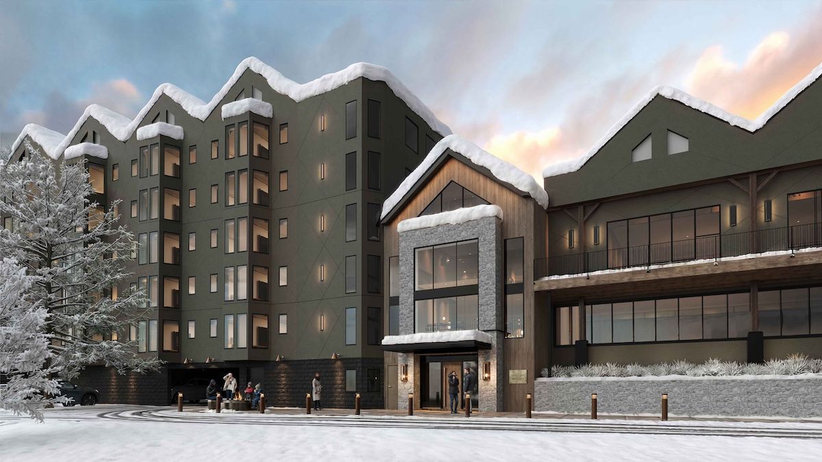 Jane’s Edge, a Tribute Portfolio Residence, rises on the historic site of the former Winter Park Mountain Lodge.