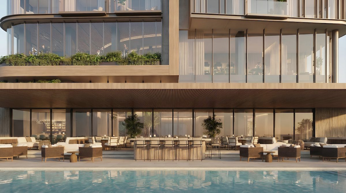 Waldorf Astoria Residences Guadalajara swimming pool Rendering