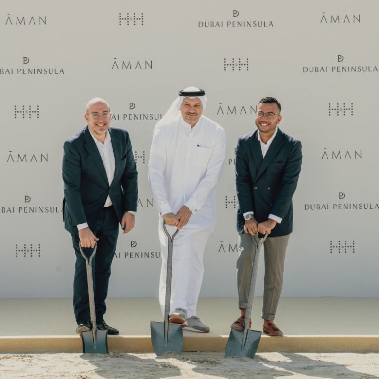 H&H and Aman Break Ground on Dubai Peninsula’s Most Anticipated Development