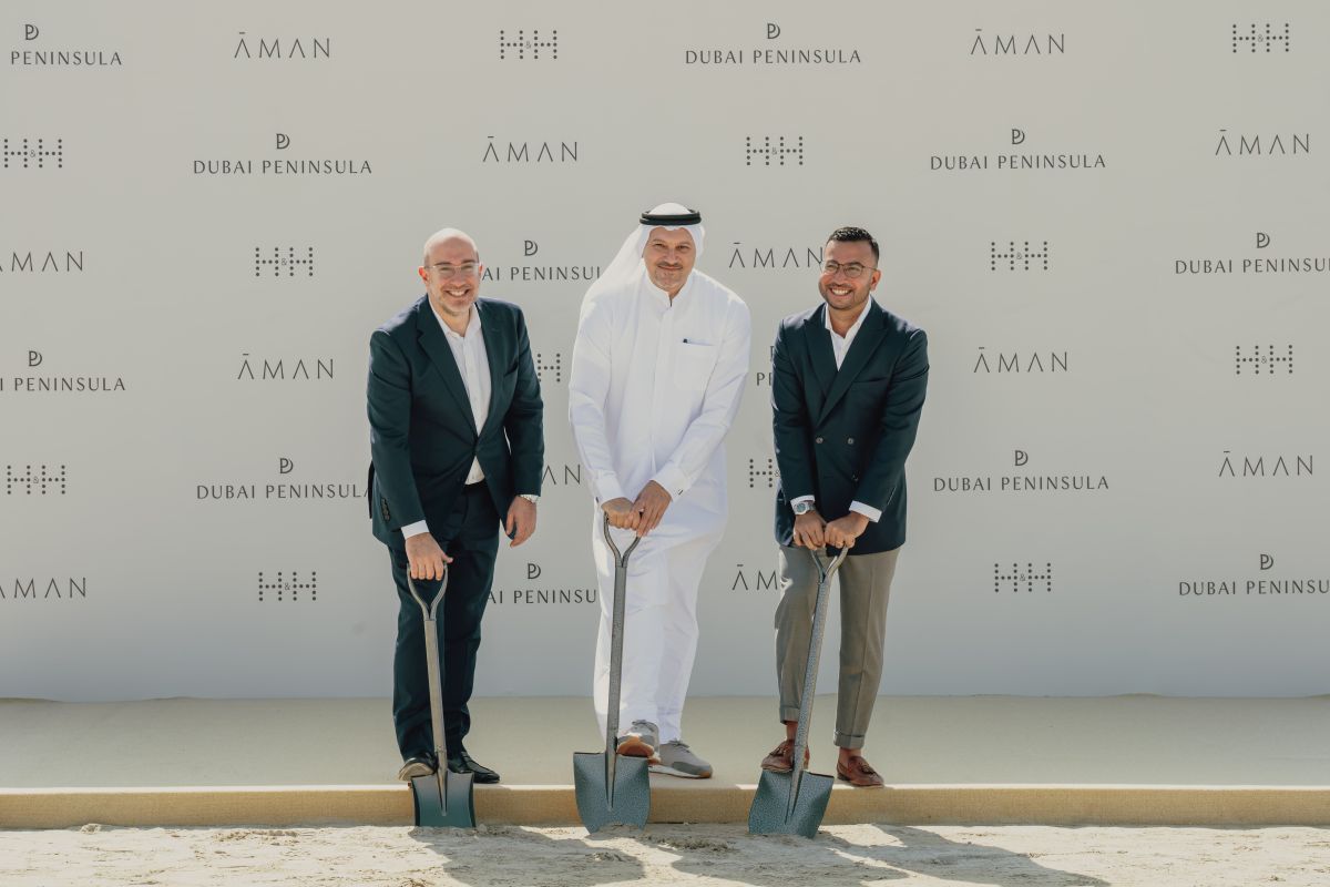Aman Dubai has begun construction on its luxury hotel and residential project along the Jumeirah coastline