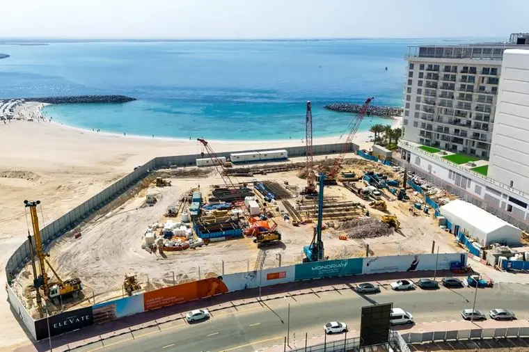 ELEVATE has officially awarded an AED 50 million contract to Pinnacle Piling for the piling and foundation works package at Mondrian Al Marjan Island Beach Residences