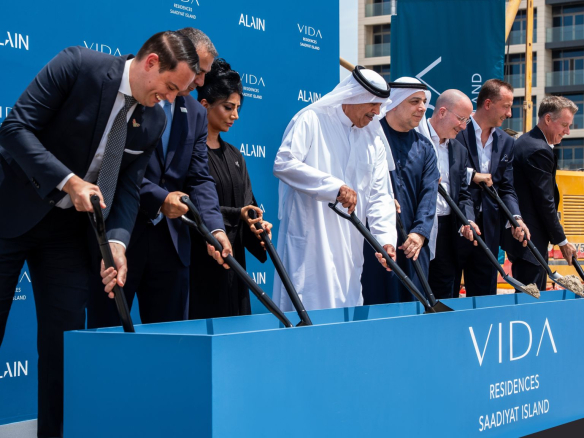 ALAIN, a leading Abu Dhabi-based asset management company, has officially commenced construction on Vida Residences Saadiyat Island, marking a significant milestone and the arrival of the first Vida-branded residences in the UAE capital.
