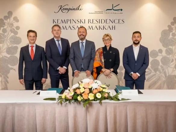The 302 residential unit development by Umm Al Qura for Development & Construction Company marks the European hospitality icon’s first branded residences project in the Kingdom of Saudi Arabia