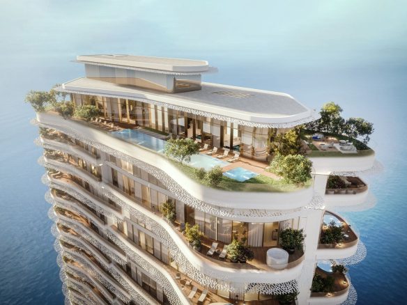 Bulgari Lighthouse by Meraas. 31 penthouses and a Sky Villa on Jumeira Bay Island
