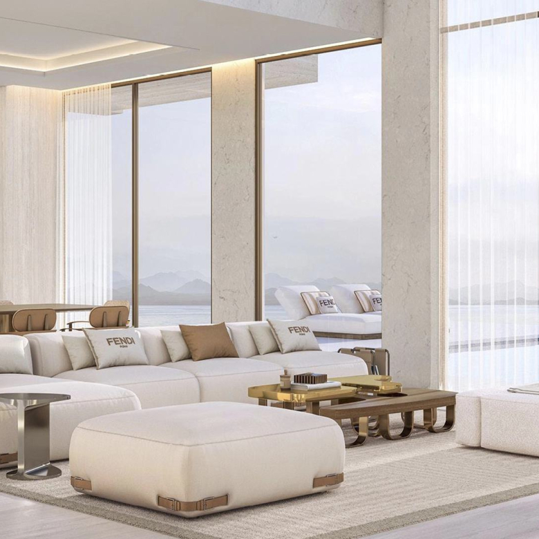 Azure Oceanfront Villas Interiors by FENDI Casa Officially Launched at Aida, Oman