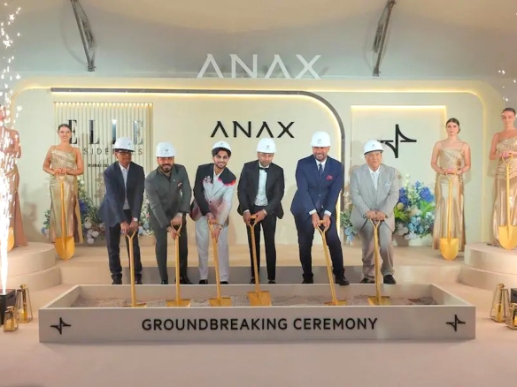 The groundbreaking ceremony was attended by senior representatives from ANAX, key stakeholders, industry leaders, and media representatives