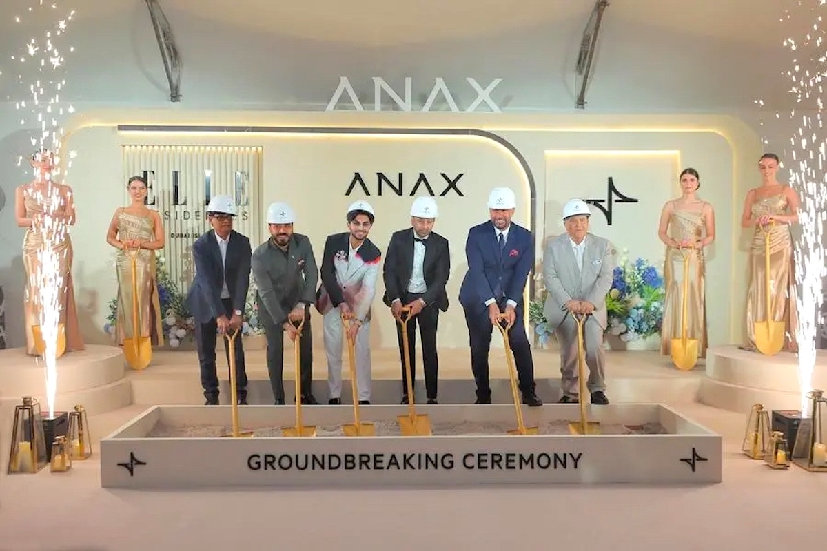 The groundbreaking ceremony was attended by senior representatives from ANAX, key stakeholders, industry leaders, and media representatives