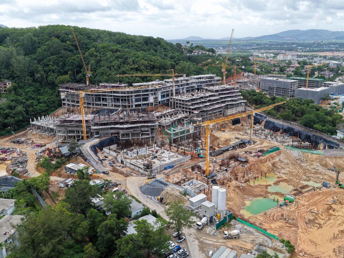 Layan Verde Phuket COnstruction Progress