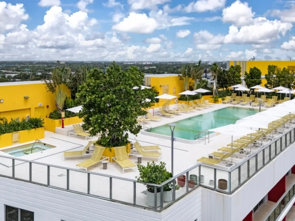 The Standard has completed its first ever purely residential building, a 12-story, 228-unit property in Midtown Miami, marking the brand's move beyond hotels into standalone living.