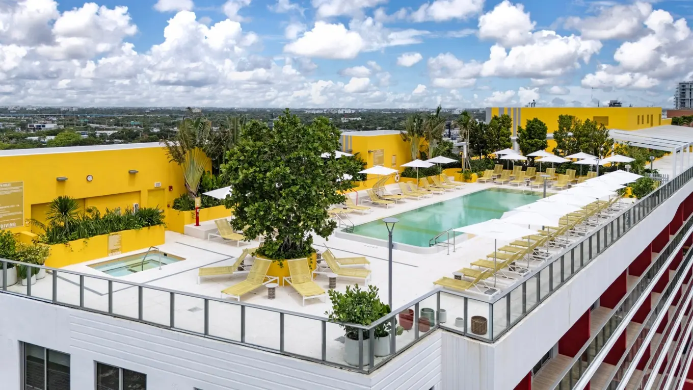 The Standard has completed its first ever purely residential building, a 12-story, 228-unit property in Midtown Miami, marking the brand's move beyond hotels into standalone living.