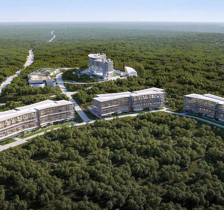 The five-star destination will feature 150 guest rooms and 600 private residences, combining innovative design, aesthetically beautiful architecture, environmental sensitivity and the performing arts in Austin.