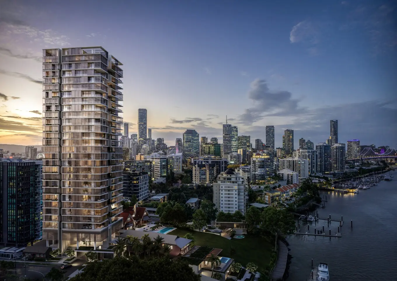 Set along the Brisbane River at Kangaroo Point, Capella Residences Brisbane will reimagine Shafston House, one of the city’s most treasured estates