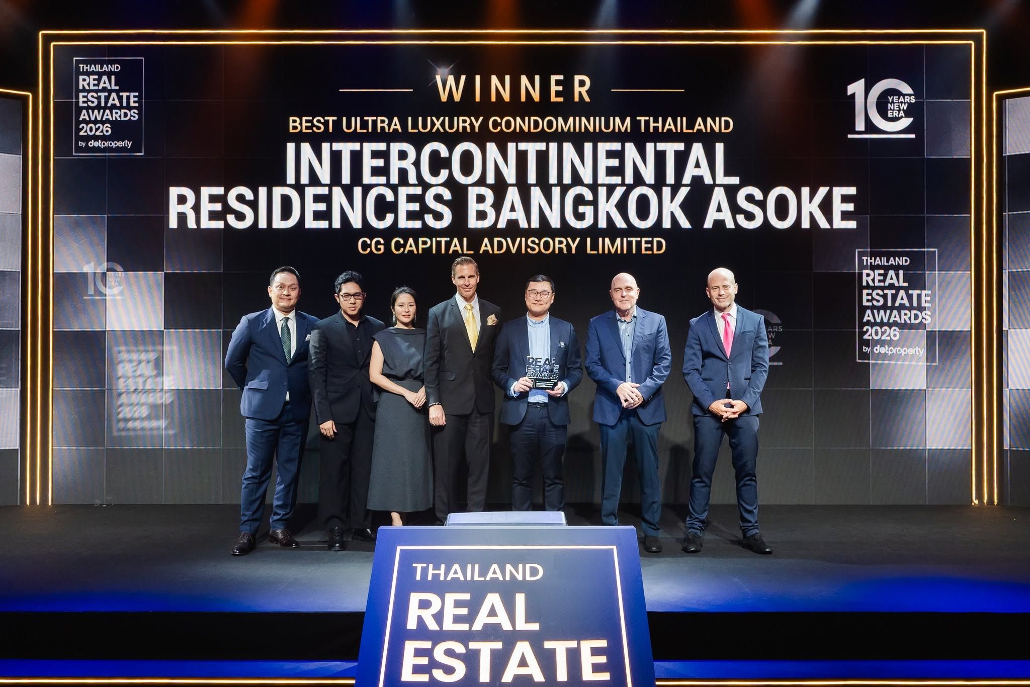 InterContinental Residences Bangkok Asoke Named Best Ultra Luxury Condominium Thailand 2026 