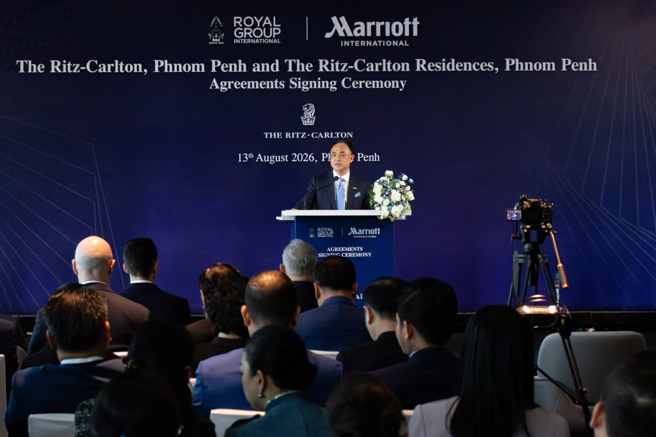 Neak Oknha Kith Meng Chairman & CEO of The Royal Group