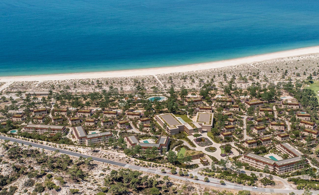 The project will introduce the Park Hyatt name to Portugal in Comporta, a coastal destination in Alentejo region known for its relaxed beach lifestyle,