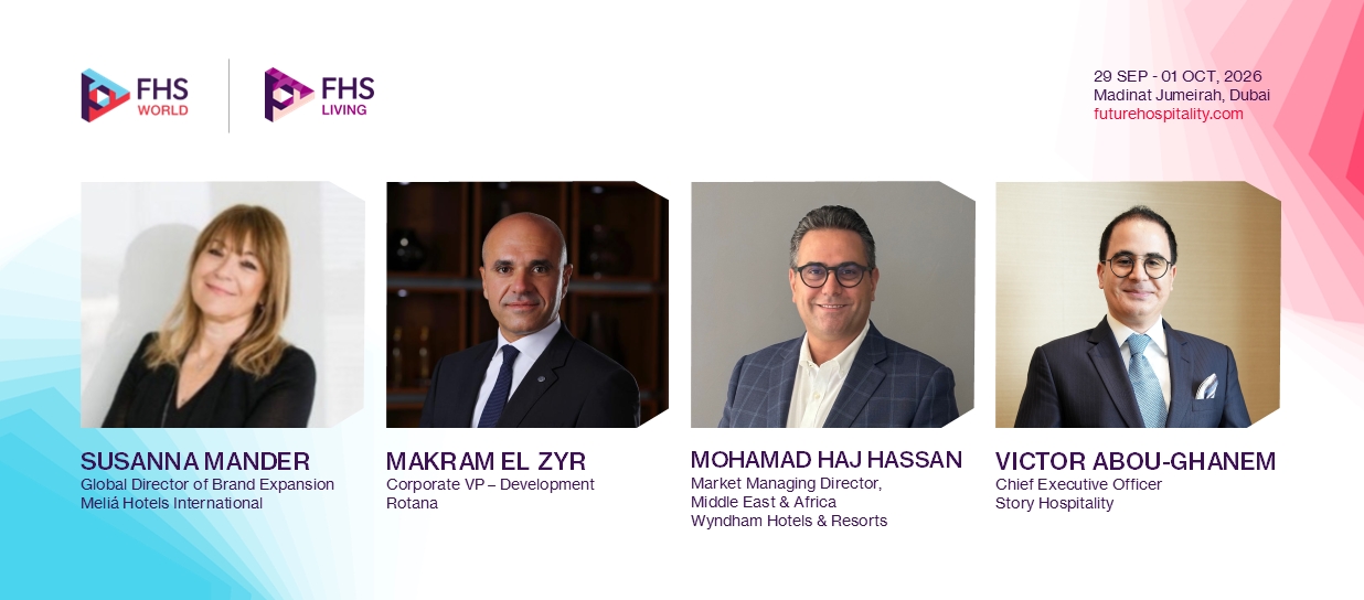 Experts from Meliá Hotels International, Rotana, STORY Hospitality and Wyndham Hotels & Resorts.