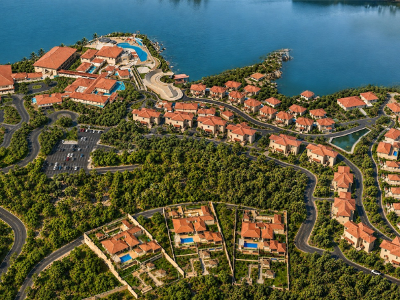 Anantara Jadcherla Hyderabad Resort, a 37-acre waterfront development in southern India’s Telangana state.